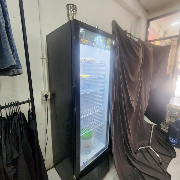 RSA KULKAS AGATE SHOWCASE 300R AGATE300R 300R 282LITER AGATE300 BEKAS KONDISI BAGUS