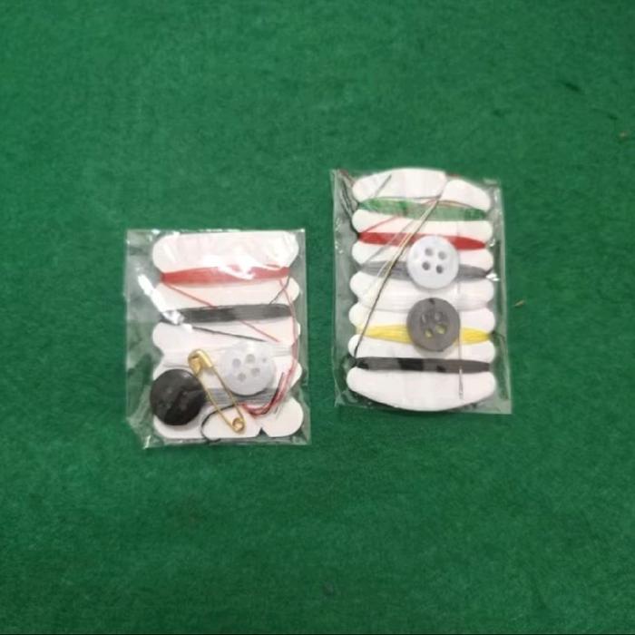 Sewing kit / perlengkapan menjahit hotel (100 pcs)