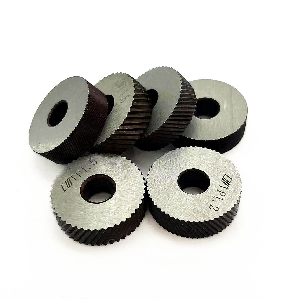 1.2mm 0.5mm 0.8mm Reticulated Knurling Inner Hole Wheel Knurling In Lathe Embossing Wheel Steel