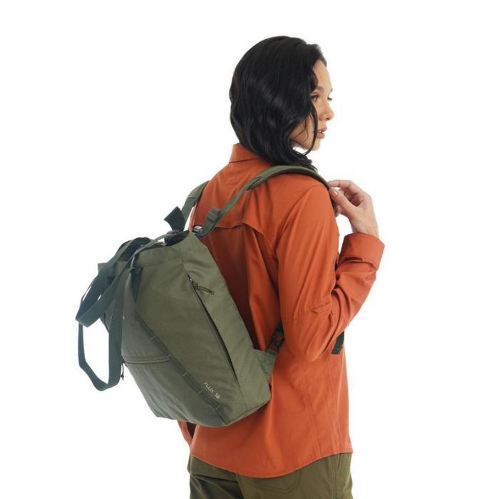 terlaris Tas Eiger Flux 18 Olive 910007781 Tote Bag Ransel Backpack 18L Unisex Bag Original 100% ori