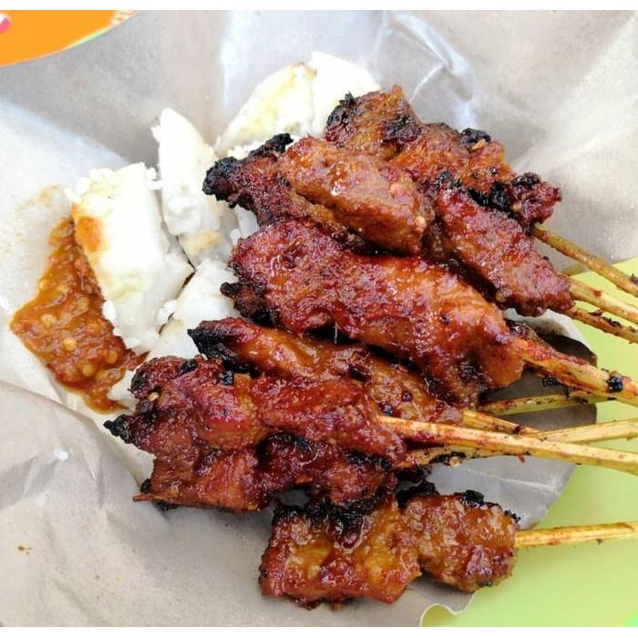 Sate Babi Bawah Pohon Legian Frozen Vacuum Packed Jastip Bali