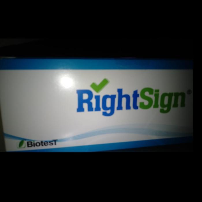 RIGHTSIGN HIV 25 RAPID TEST CASSETTE (WHOLE BLOOD / SERUM / PLASMA