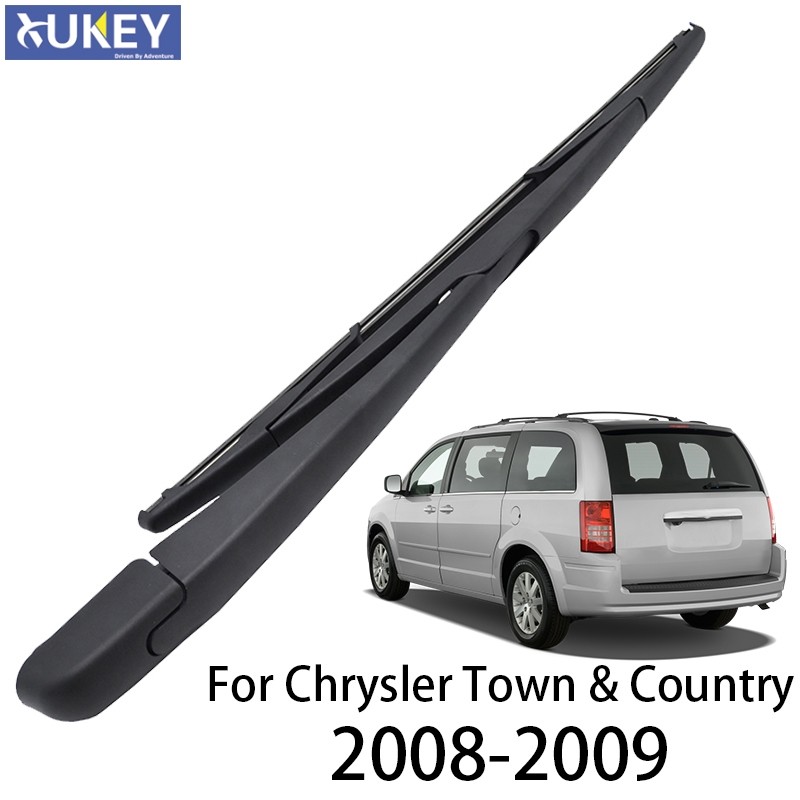 Xukey Rear Windshield Wiper Arm Blade Set Kit For Dodge Caravan Chrysler Town Country 2008 2009