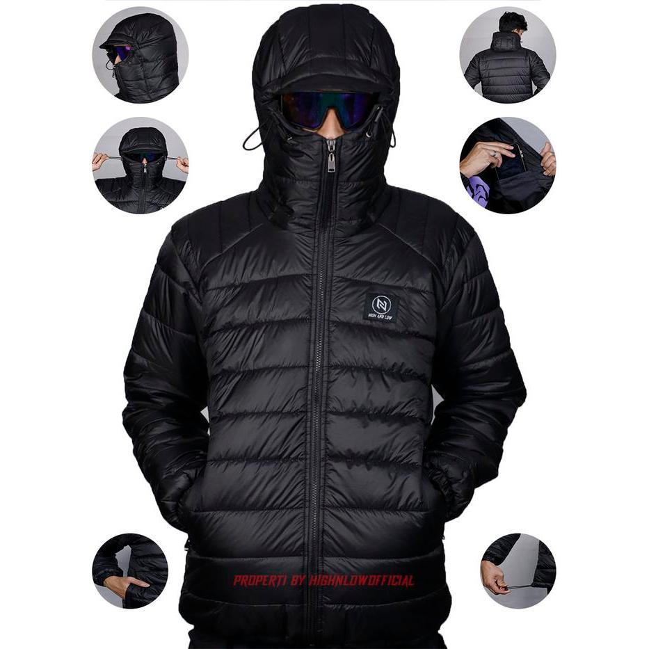 Aasics Runners - High And Low - Jaket Pendaki Gunung Jaket Gorpcore Jaket Gelembung Jacket Musim