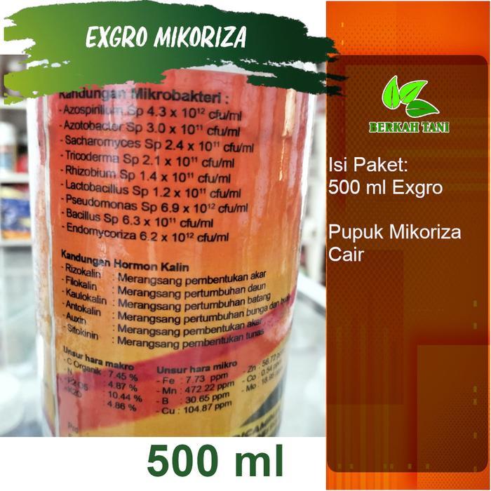 Najwa Gadget Exgro 500 Ml Pupuk Mikoriza Cair Mycogrow