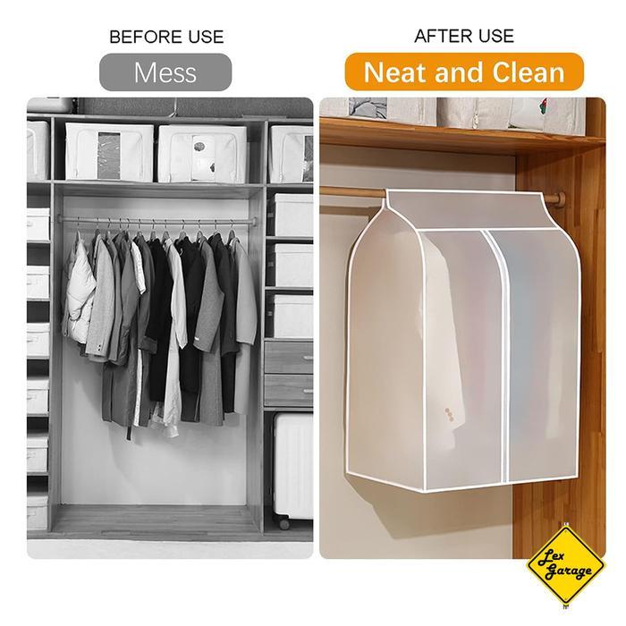 Cover Plastik Baju Gantung Plastik Penutup Pakaian Sarung Baju Jas