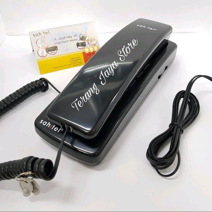Telepon Kabel Sahitel S21 Pesawat Telepon Kabel Sahitel S-21 (Hitam)
