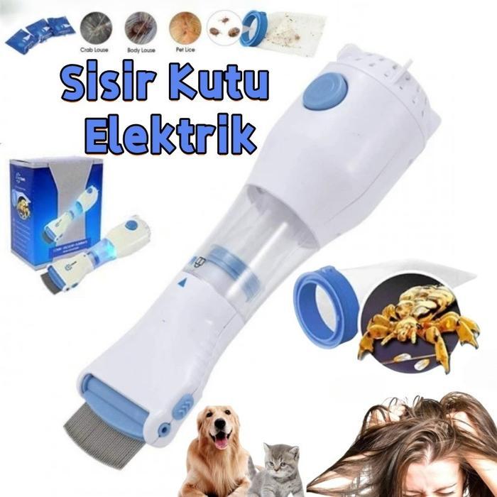 Sisir Kutu Elektrik / Comb Vcomb Kutu Penghilang Kutu Elektrik / Sisir Serit Penghilang Kutu