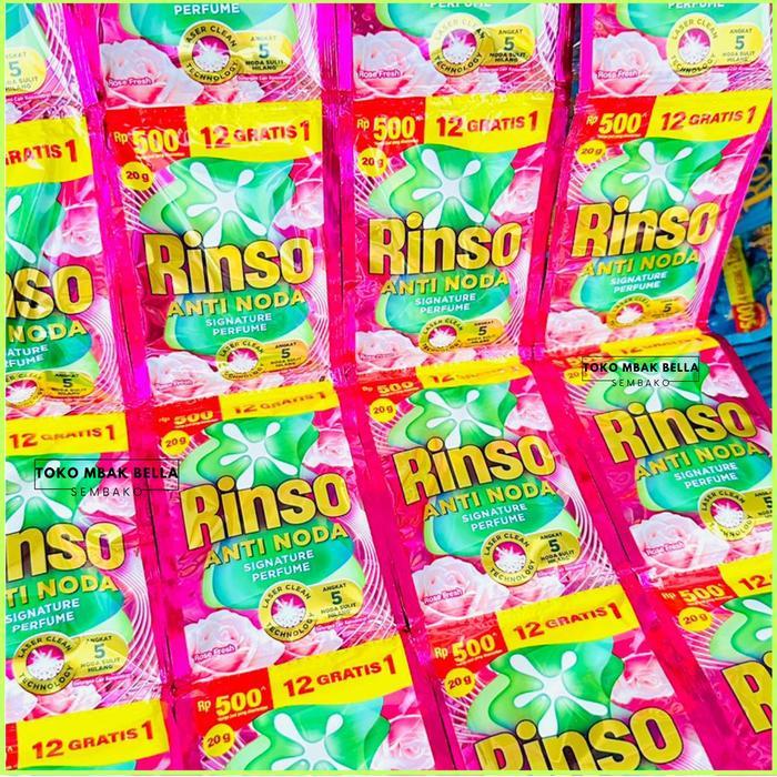 1 KARTON RINSO MOLTO CAIR 500 20ML DETERJEN LIQUID ISI 104 SACHET (96PCS+GRATIS8) ROSE FRESH KOREAN