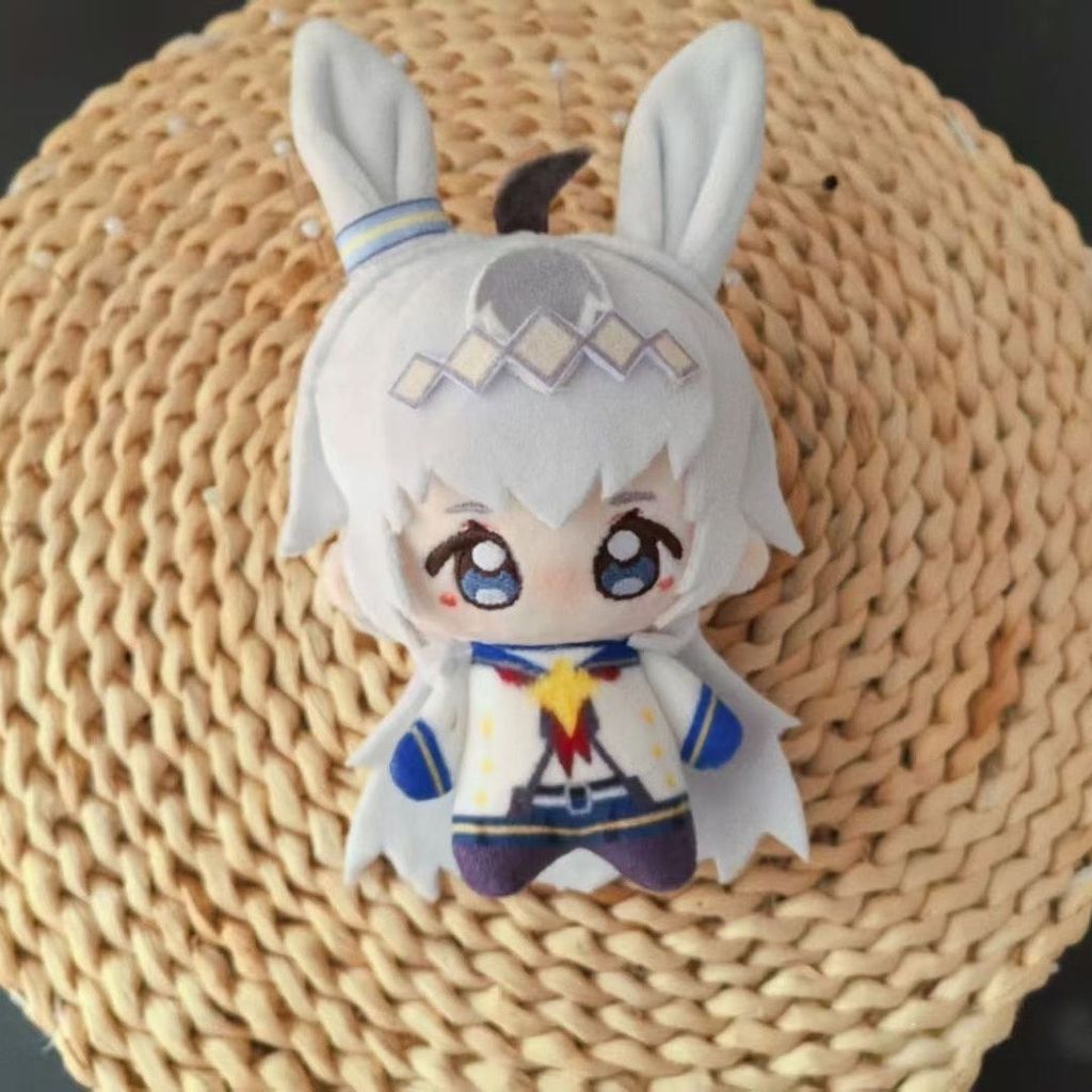 Hot Anime Umamusume: Pretty Derby Oguri Cap 10Cm Plush Doll Toy Cosplay Student Backpack Pendant