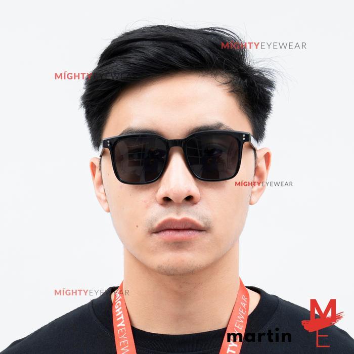 Best Seller Kacamata Hitam Kotak Pria - Martin Minus Plus Sunglasses Custom Original