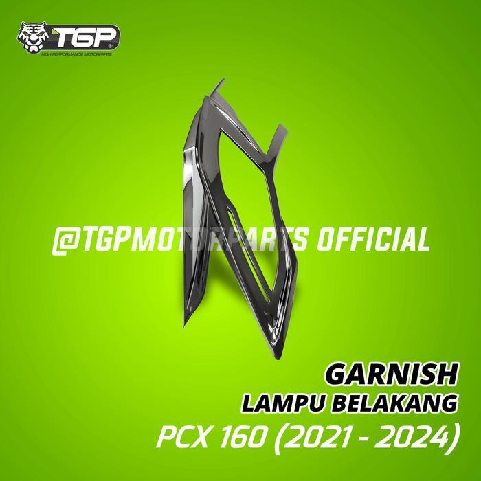 Garnish Lampu Belakang Honda Pcx 160 (2021 -2024) Aksesoris Variasi Motor Tgp Terpercaya