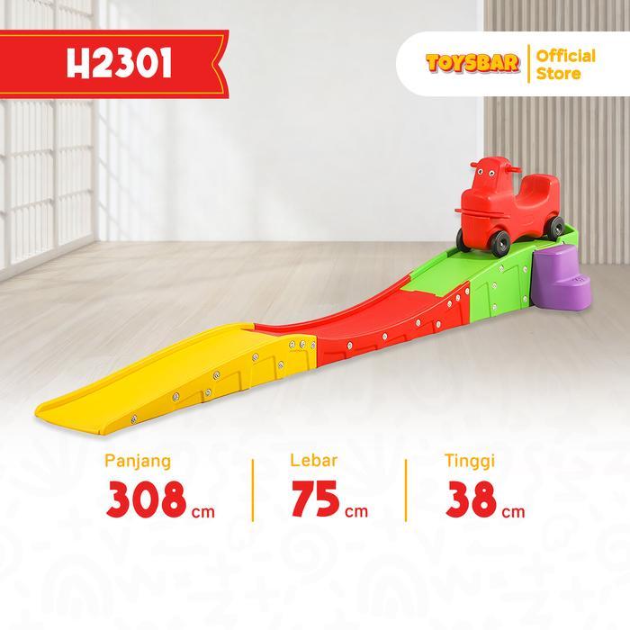 Mini Roller Coaster Anak H2301 Mainan Playground Seru & Aman untuk Bermain