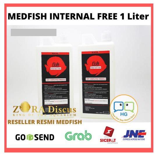 RESELLER RESMI OBAT IKAN MEDFISH INTERNAL FREE 1 LITER