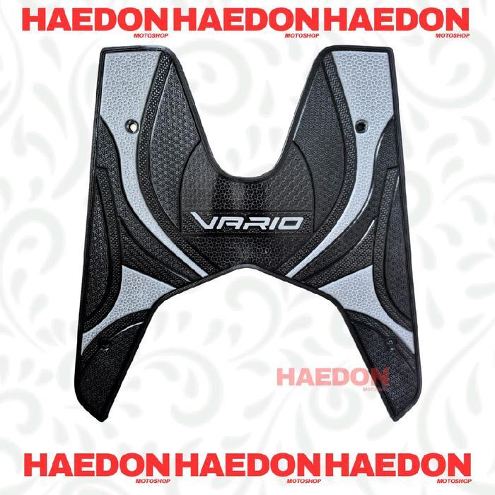 KARPET MOTOR VARIO 110 KARBU BAHAN KARET ANTI LUNTUR KARPET VARIO KARBURATOR