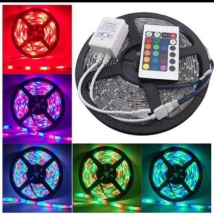 LAMPU SELANG LED STRIP 5050 RGB WARNA WARNI DEKORASI TIKTOK TUMBLR LED