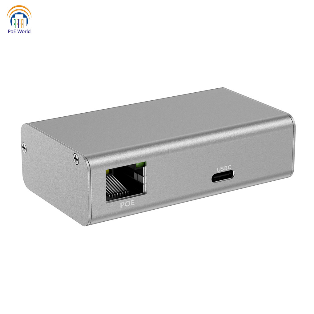 SALE PoE+ 802.3at to USB-C Power+ Wired 1000mpbs Data Delivery with 25 Watt Output USBC Compatible w