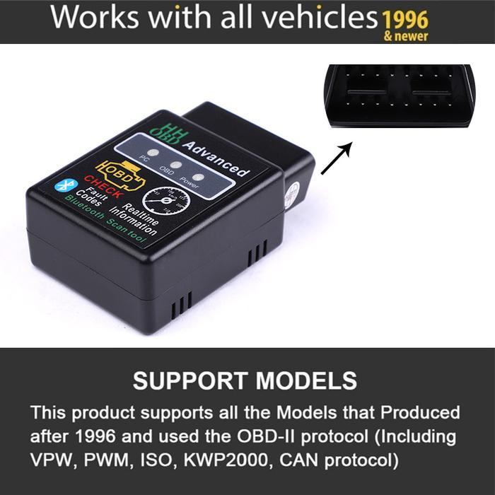 Obd Elm327 Bluetooth Car Diagnostic Tool For Hyundai Ix35 Ix45 Ix25