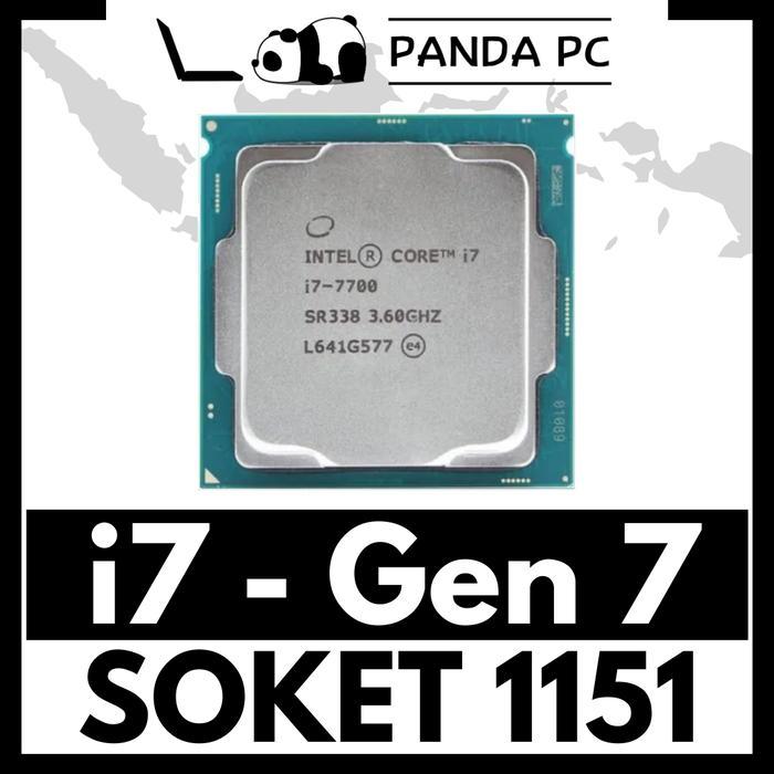 Prosesor Intel Core i7 7700 tray socket