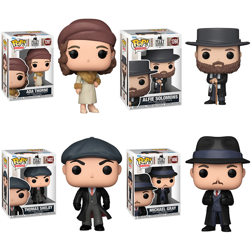 Funko Pop John Shelby 1403# Thomas Shelby 1402# Ada Thorne 1397# Polly Gray 1401# El Toys Gift