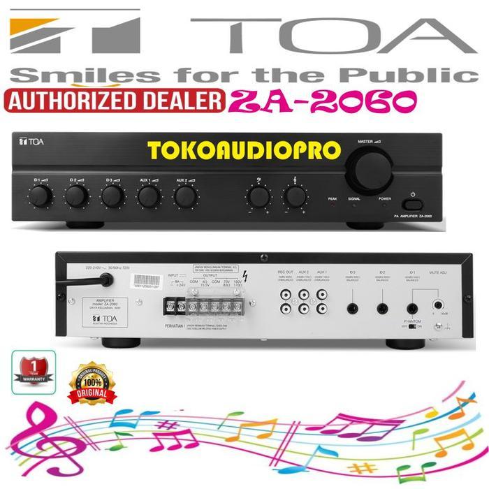 Toa Za2060 Amplifier Masjid Toa Za-2060 Mixer Amplifier Co