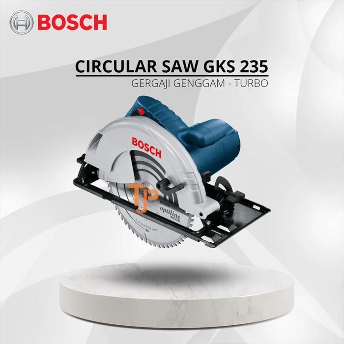BOSCH GERGAJI MESIN / CIRCULAR SAW GKS 235 TURBO - 2100 WATT