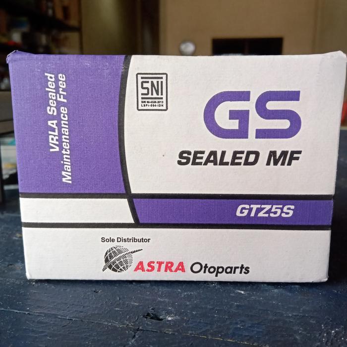 Aki Motor / Gs Mf Gtz5S / Astra Otoparts/ Gs Gtz 5S/ Gtz - 5S