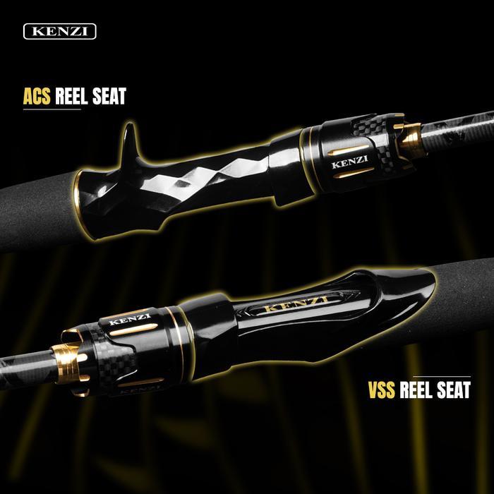 Joran Kenzi Brenio Pro 702 Spinning Baitcasting Casting Fuji Guides 4-12Lbs 6-15Lbs 8-17Lbs Terjamin