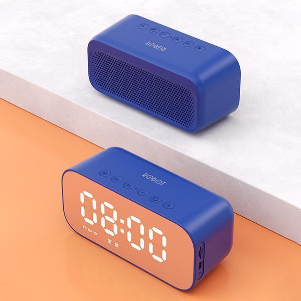 Robot RB560 Alarm Clock Bluetooth Speaker LED Display Jam Meja Digital