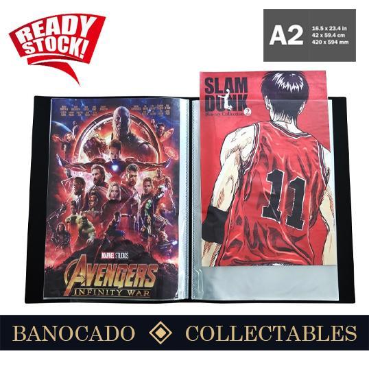 TERLARIS Map Folder A2 - Presentation Display Book Protector Portfolio Poster BISA GRAB