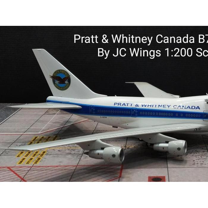 Pratt & Whitney Canada B747Sp C-Gtff By Jc Wings 1:200 Scale