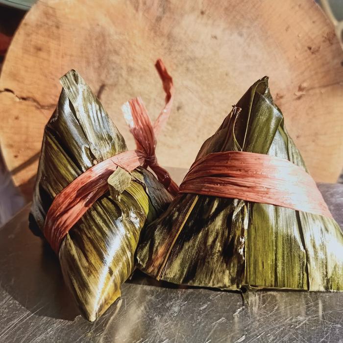 Bacang /Bakcang,Nasi /Ketan Medan Komplit Dan Besar