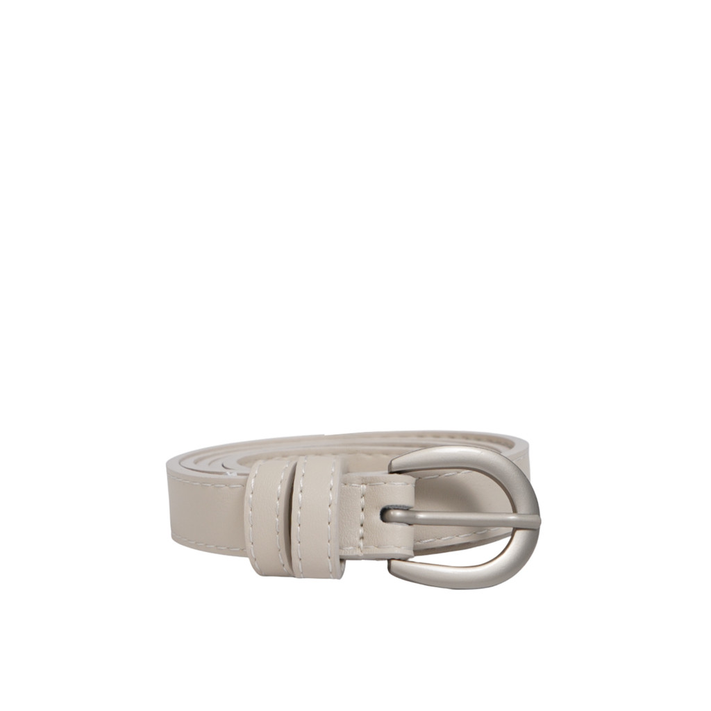 Executive D-Ring Belt Off White