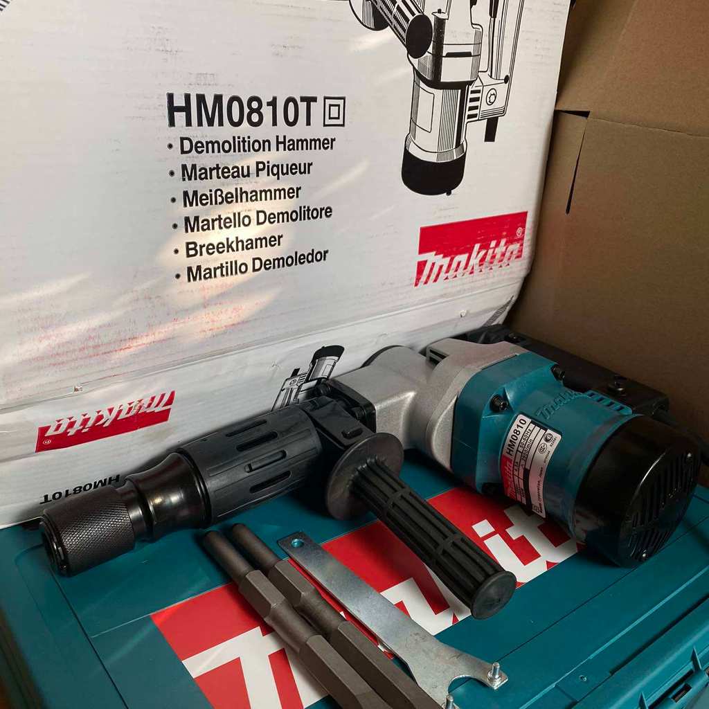 PROMO TERMURAH  MESIN BOBOK LANTAI/ DEMOLITION JECK HAMMER MAKITA HM0810 NEW