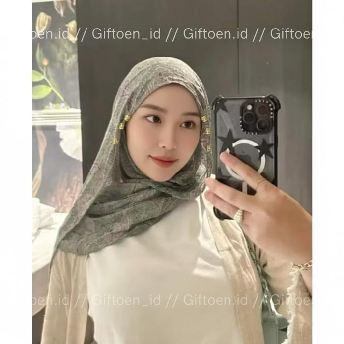 [10 Pcs] Ring Jepit Hijab / Klip Hijab Mini / Klip Hijab Fashion Wanita Terjamin