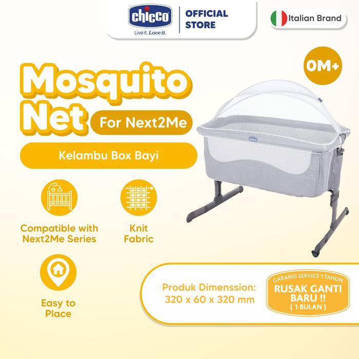 Chicco Mosquito Net For Next2Me Cribs / Kelambu Box Bayi Chicco Next 2 Me