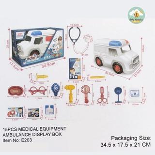 Yofi Doctor Suit Fun Medical Play Toys / Mainan Anak