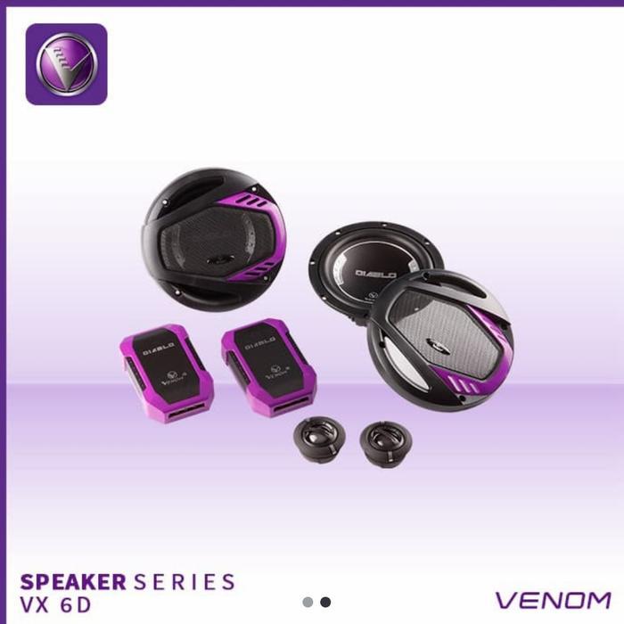 Speaker Mobil/Speaker Split Component Venom Diablo Vx6D