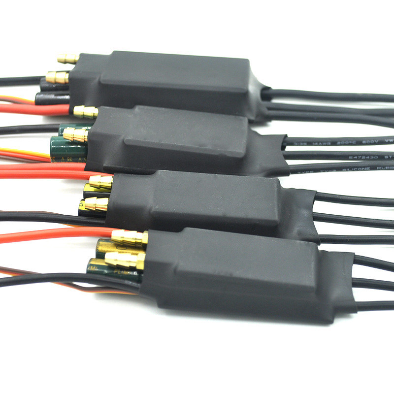 RC Two-way ESC 40A/50A/60A/80A Bidirectional Water-Cooled brushless ESC for RC Control Ship