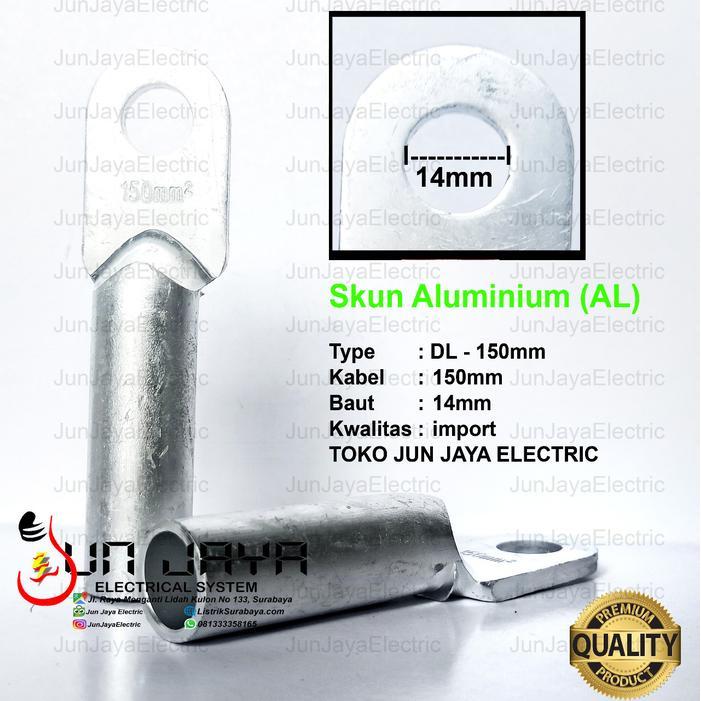 Skun Kabel Aluminium DL 150mm import (Scun AL 150)