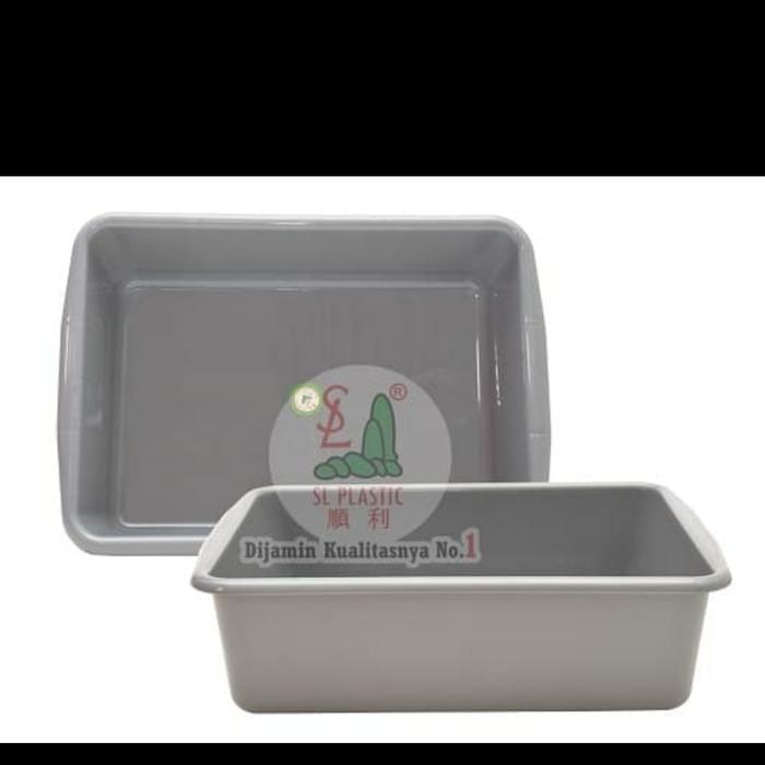 Bak Segi Alaska Jumbo/Baskom Segi Plastik Hidroponik/Bak Kotak Jumbo