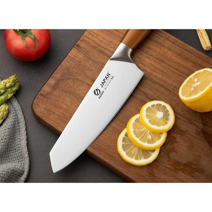 Japan Pisau Dapur Pemotong Pengiris Daging Buah Sayur Stainless Steel