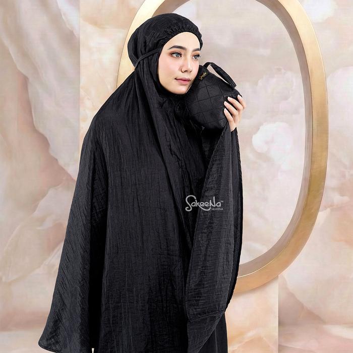 Sakeena Mukena Parasut Premium Traveling Jumbo Dewasa