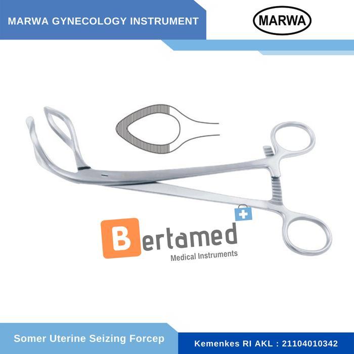 Somer Uterine Seizing Forcep / Somer Biopsy Forcep Klem Biopsy Biopsi