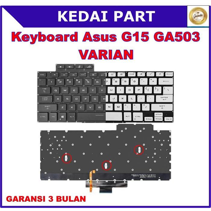 Keyboard Asus ROG Zephyrus G15 GA503 GA503Q GA503QR GA503QS Backlight