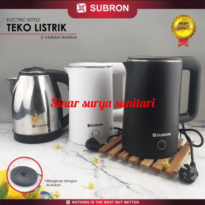 Teko pemanas air SUBRON / pemanas air listrik / teko listrik pemanas