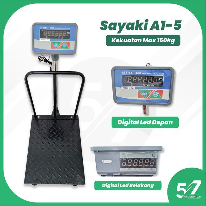 Timbangan Duduk Digital Sayaki 150kg