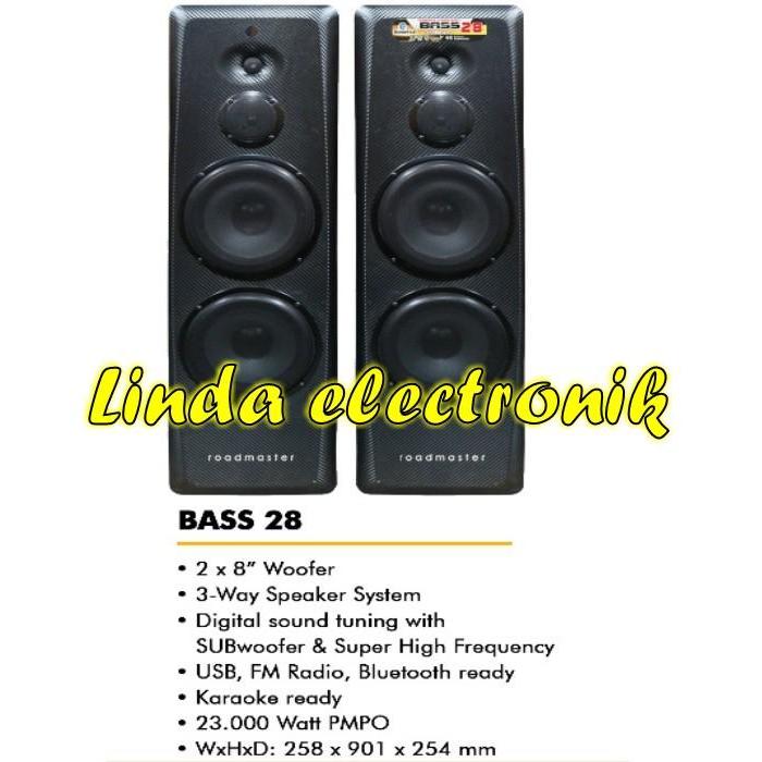 speaker aktif Roadmaster BASS 28 GOOD QUALITY