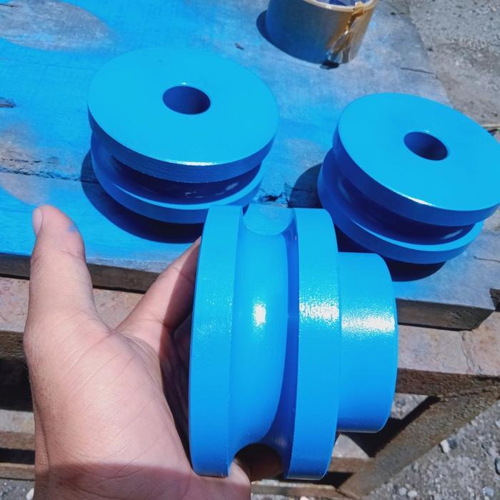 Matras Roll Pipa Besi Ukuran Inc Atau 25 Mm..Lubang As 30Mm