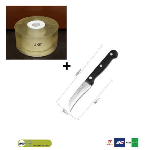 [] Pisau Okulasi Cangkok Sambung Pucuk + Grafting Tape